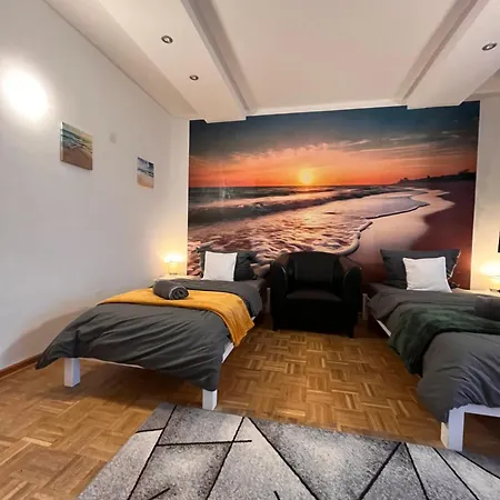 Grosses Aschaffenburg 4 Schlafzimmer Fuer Bis Zu 11 Gaeste Aschaffapartment Mainaschaff