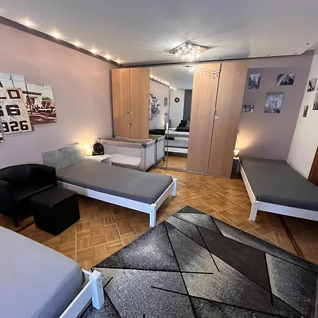 Aschaffapartment 110Qm Gross, Aschaffenburg Fuer Bis Zu 11 Personen - 4 Separate Schlafzimmer - Mainaschaff - Grill - Terrasse - Ruhige Lage - Gratis Parken - Free Netflix Pansiyon *